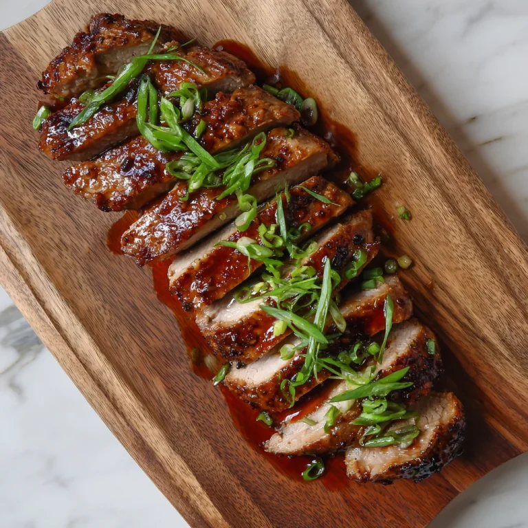 Hoisin Pork Tenderloin