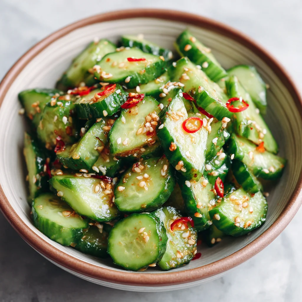 Korean Cucumber Salad