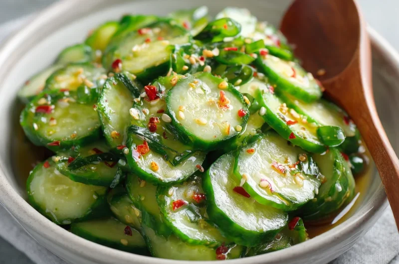 Korean Cucumber Salad Recipe
