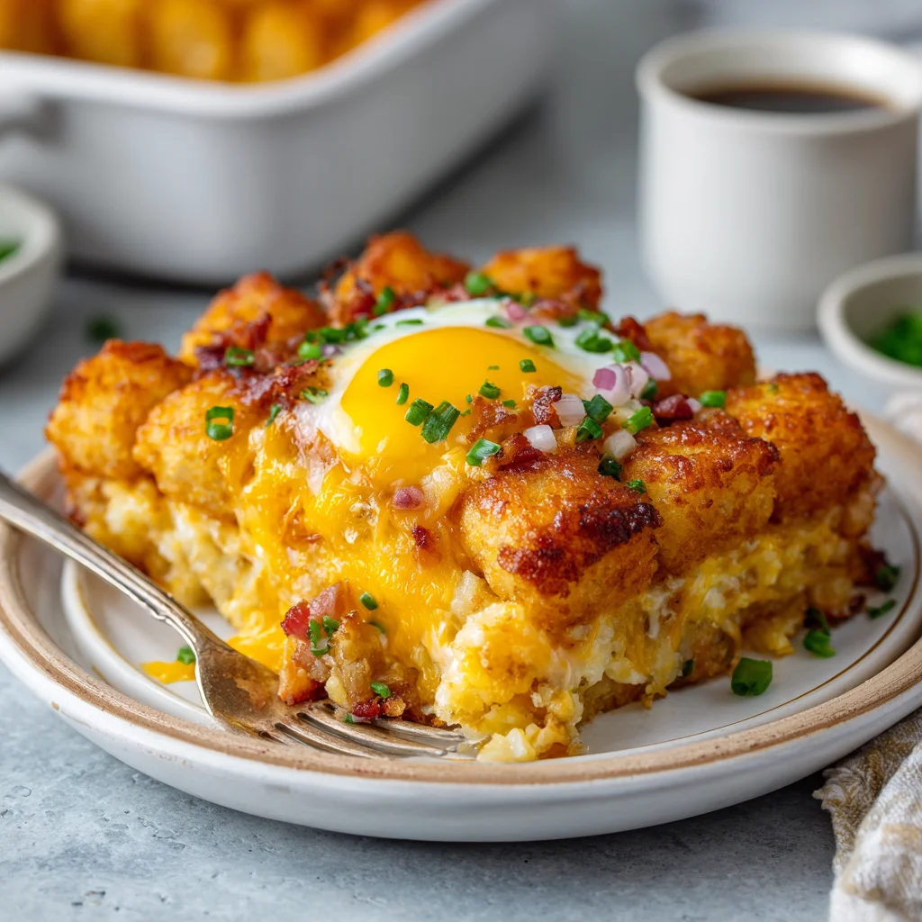 Tater Tot Breakfast Casserole