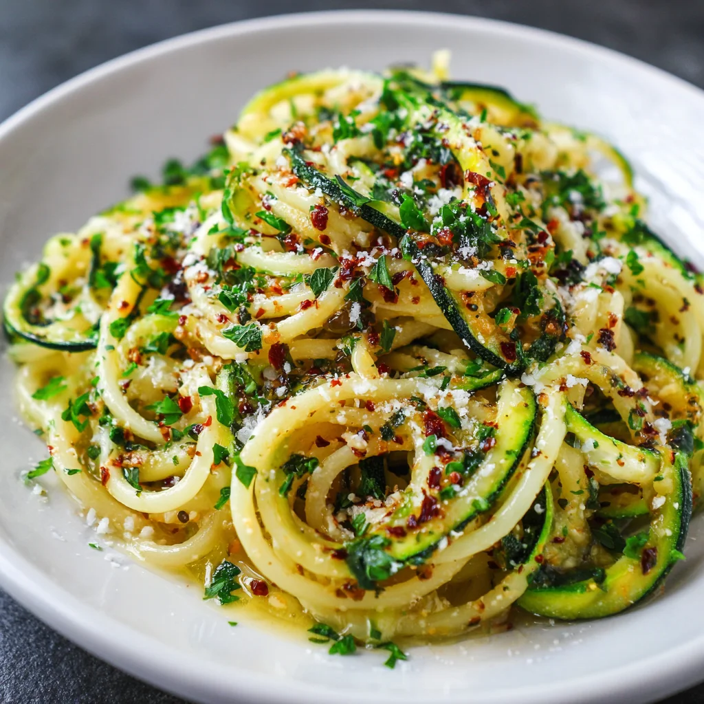 Zucchini Pasta Recipe