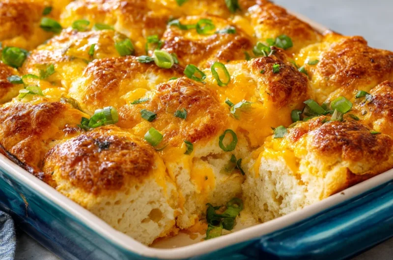 Breakfast Casserole With Biscuits Recipe