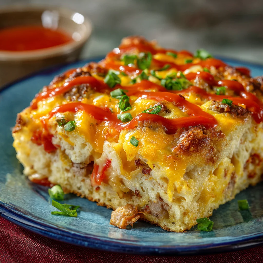 Breakfast Casserole With Biscuits