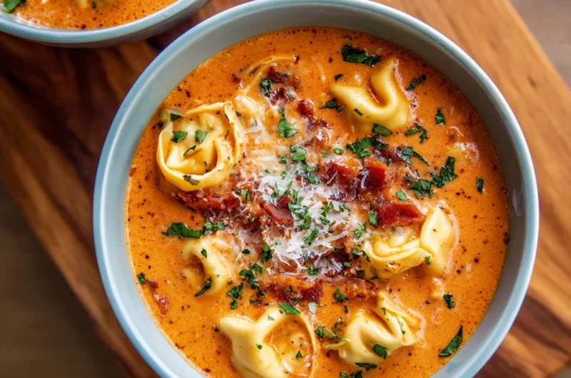 Creamy Tomato Tortellini Soup Recipe