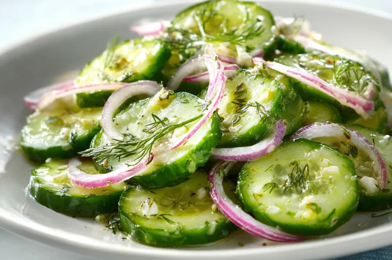 Cucumber Dill Salad Recipe