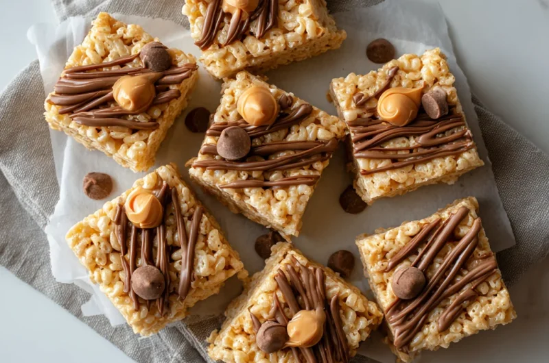 Peanut Butter Rice Krispie Treats Recipe