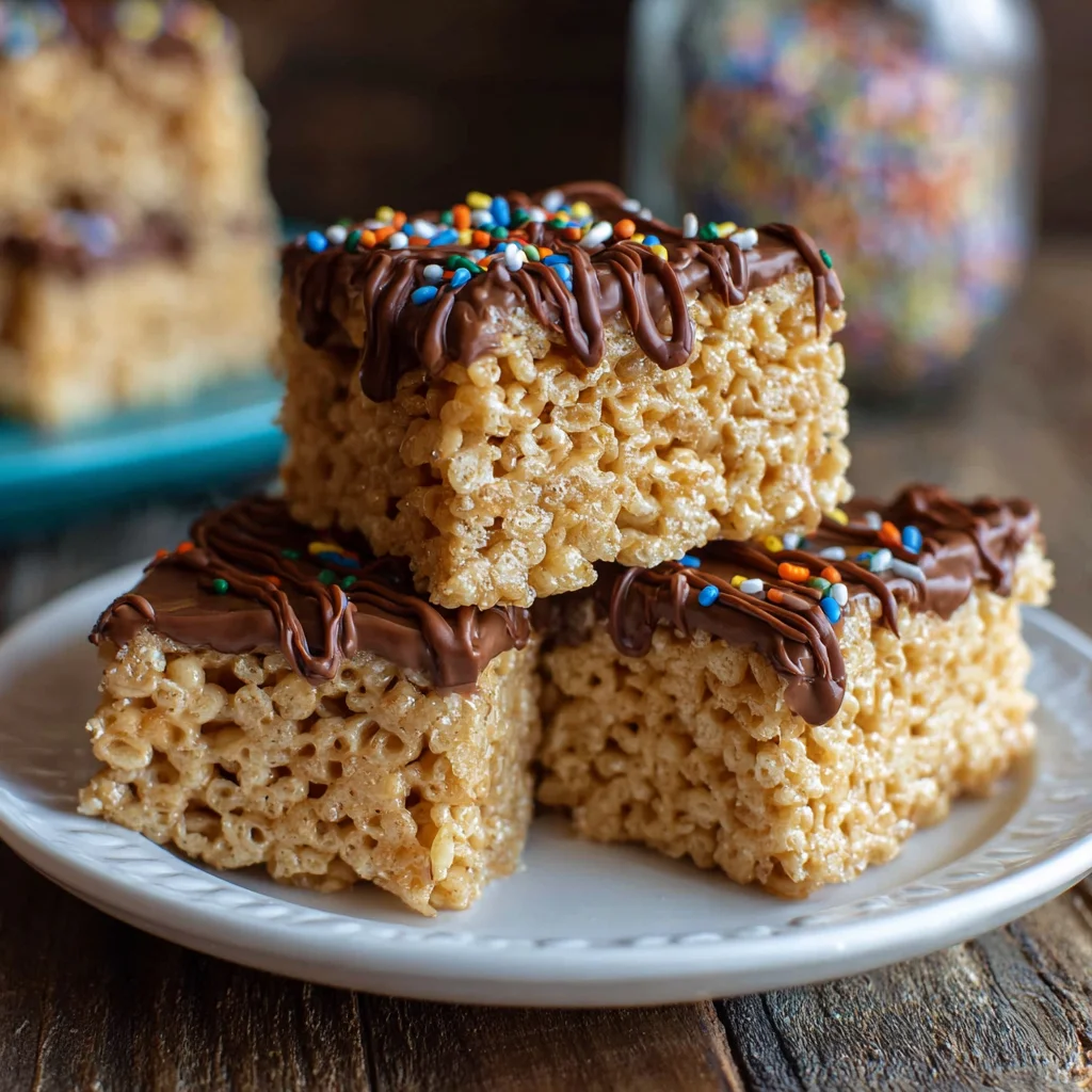 Peanut Butter Rice Krispie Treats Recipe