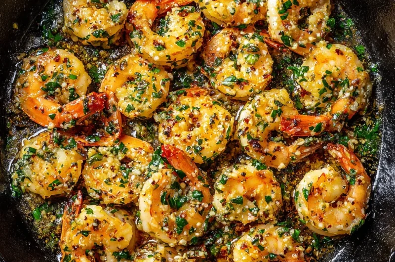 Sautéed Garlic Butter Shrimp Recipe