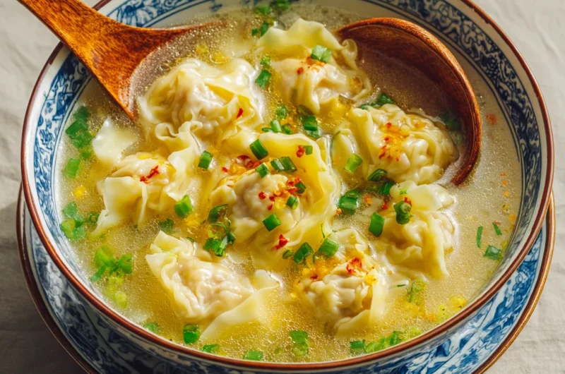 Won Ton Soup Recipe