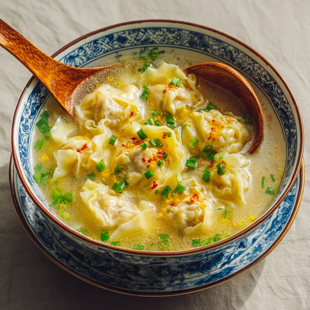 Won Ton Soup Recipe