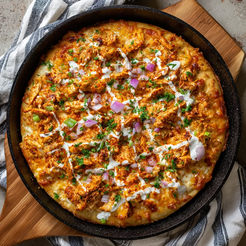 Buffalo Chicken Pizza Recipe