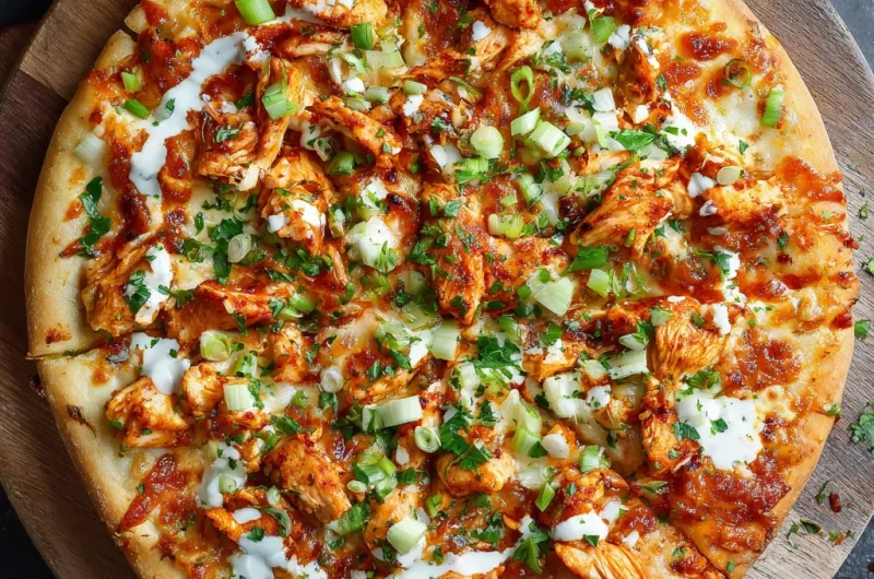 Buffalo Chicken Pizza Recipe