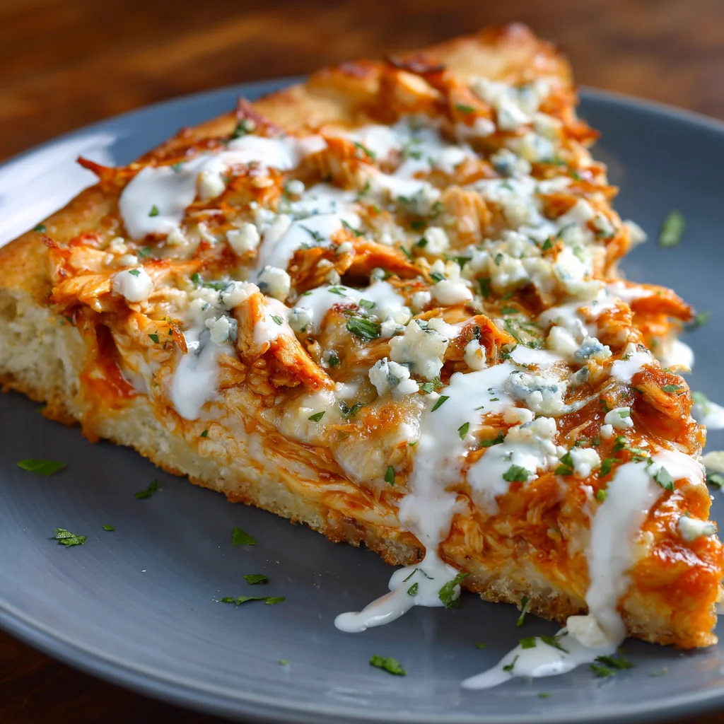 Buffalo Chicken Pizza Recipe