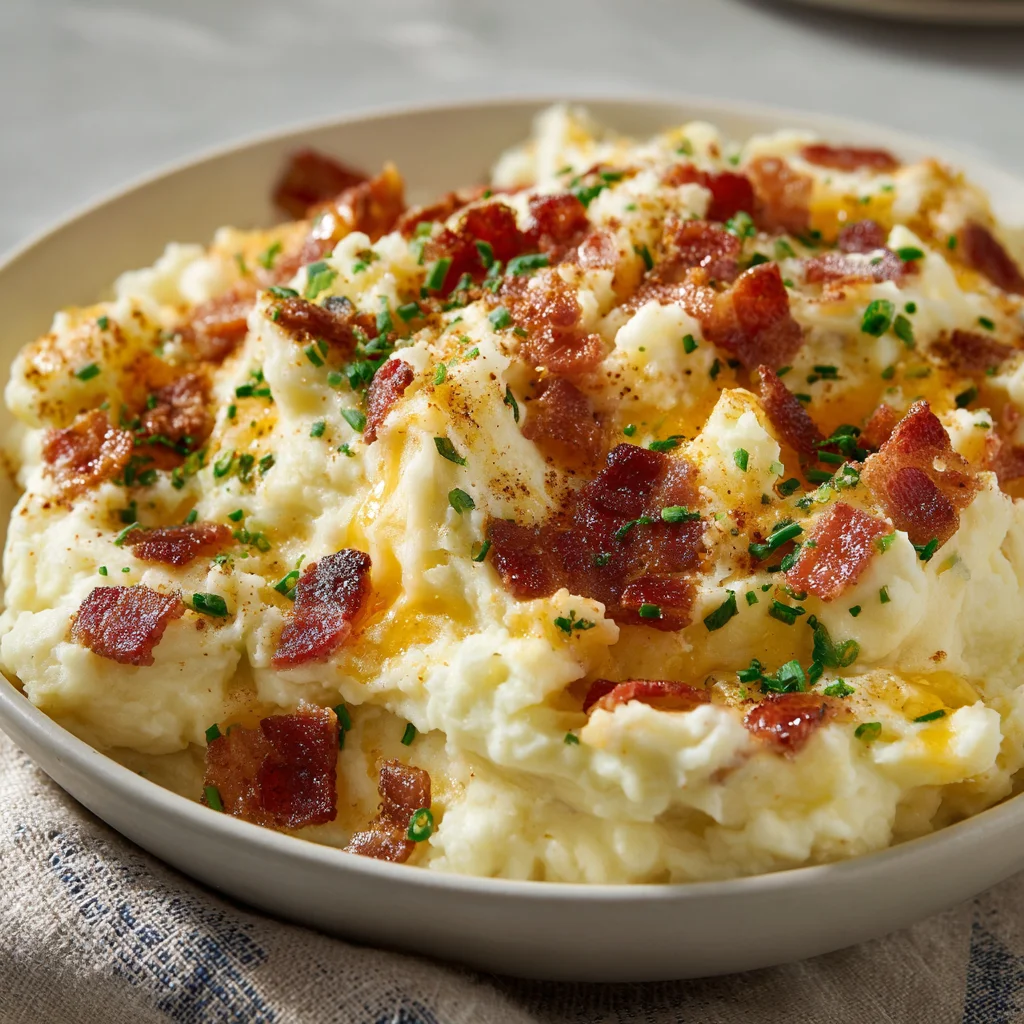 Cheesy Mashed Potatoes Recipe