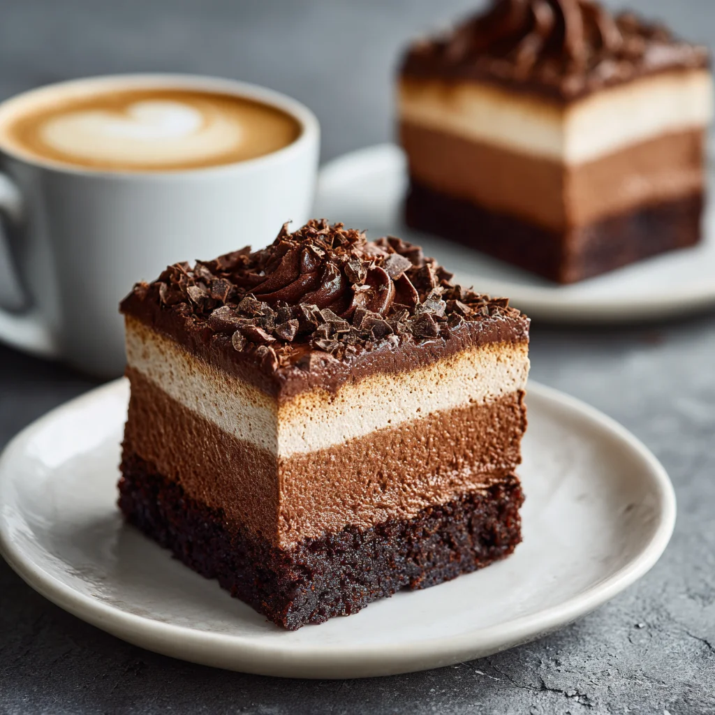 Chocolate Mousse Brownies