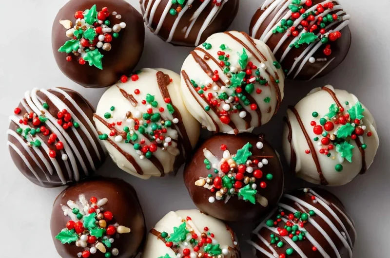 Christmas Oreo Truffles Recipe