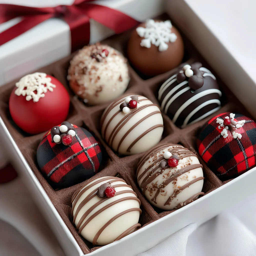 Christmas Oreo Truffles