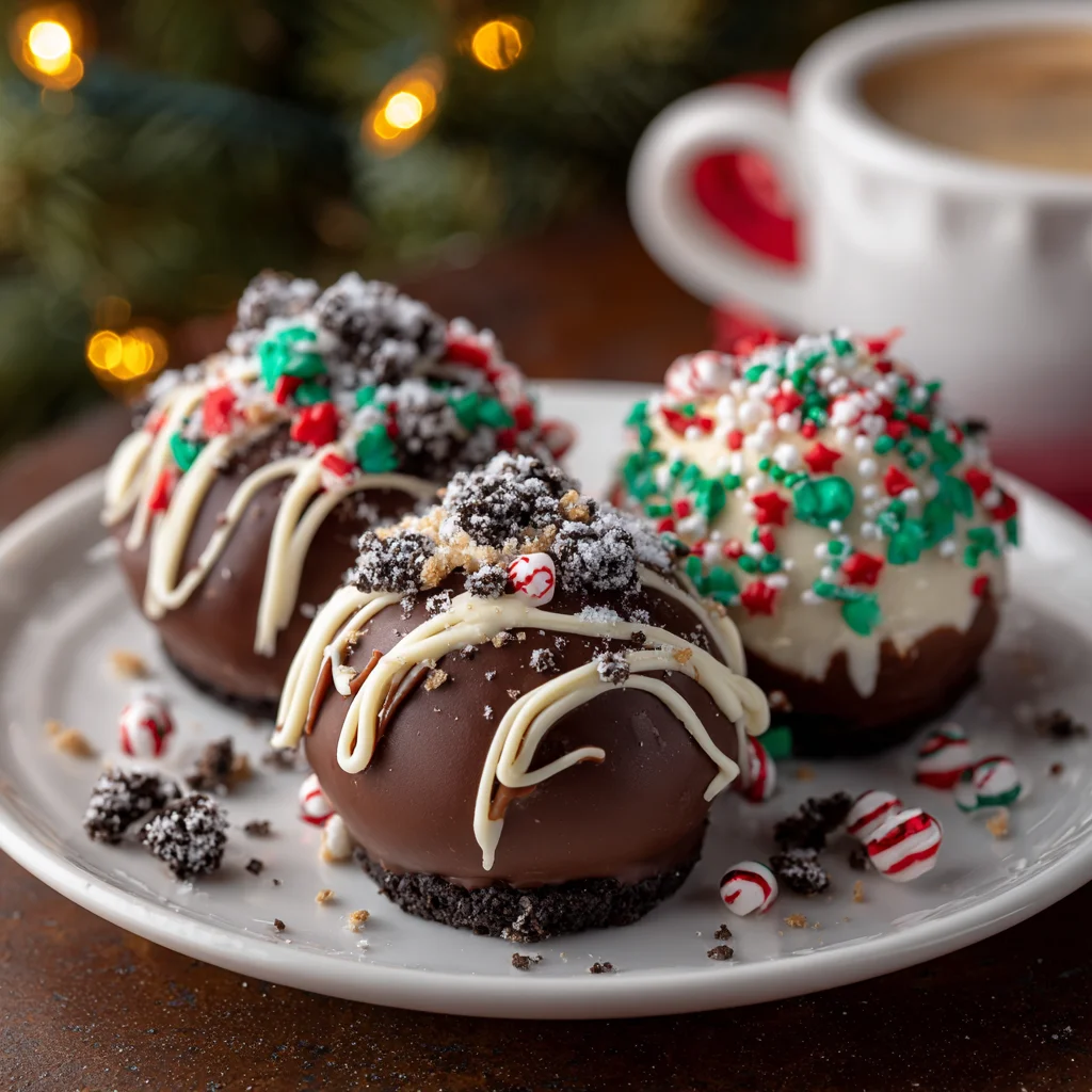 Christmas Oreo Truffles