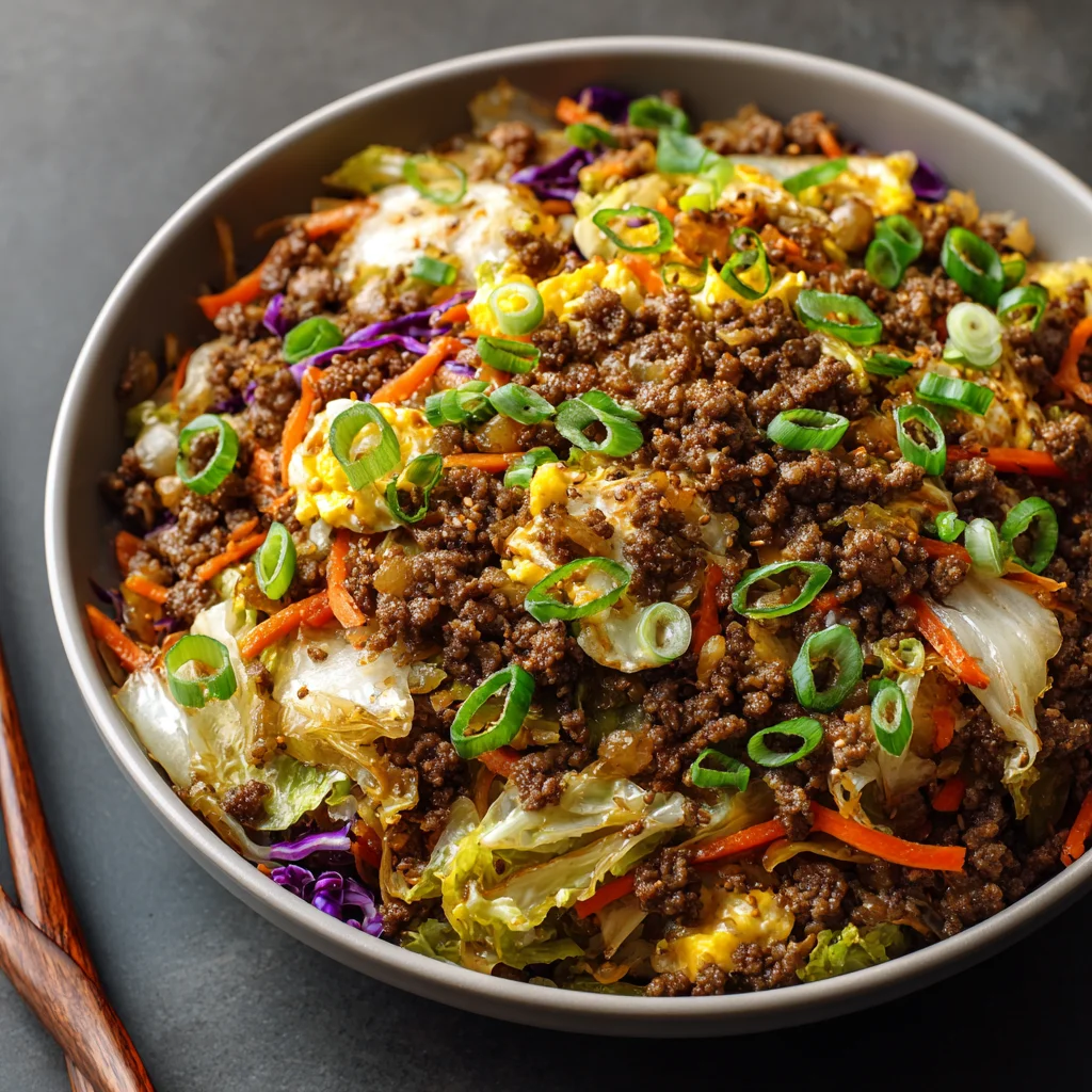 Egg Roll in a Bowl Recipe