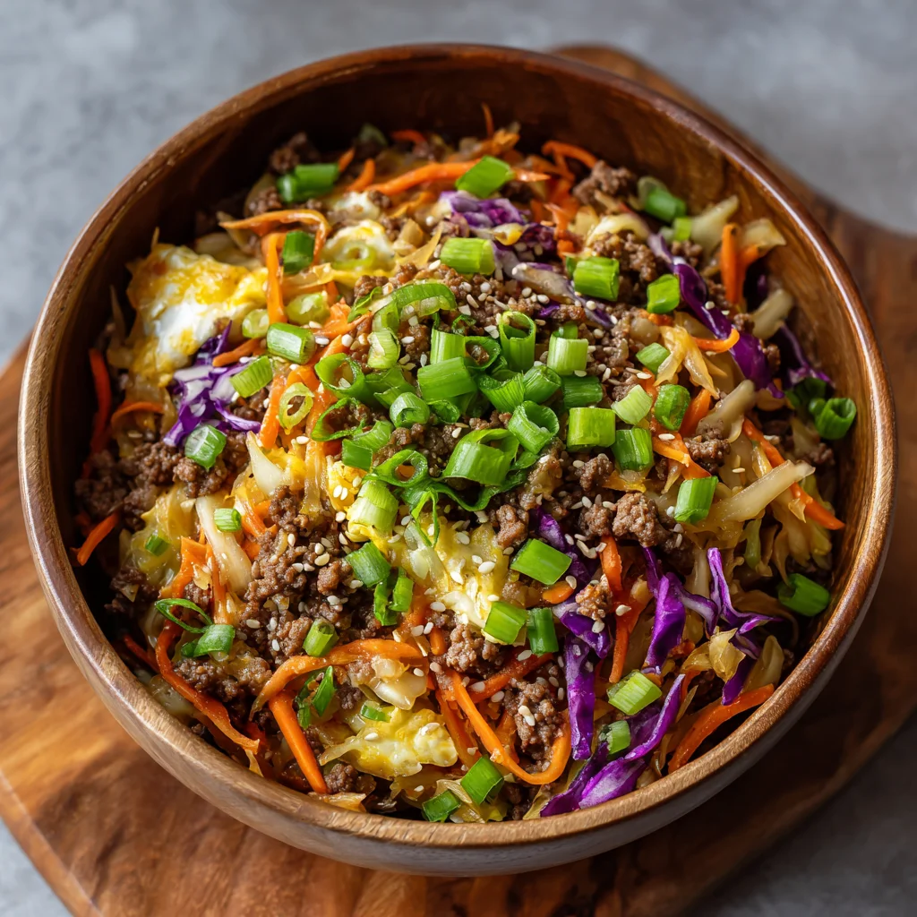 Egg Roll in a Bowl Recipe