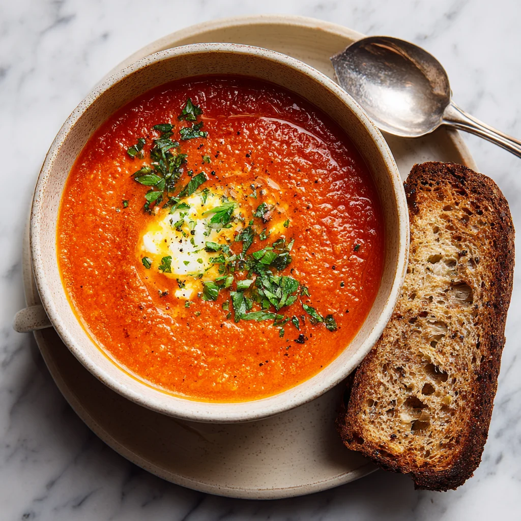 High Protein Tomato Soup
