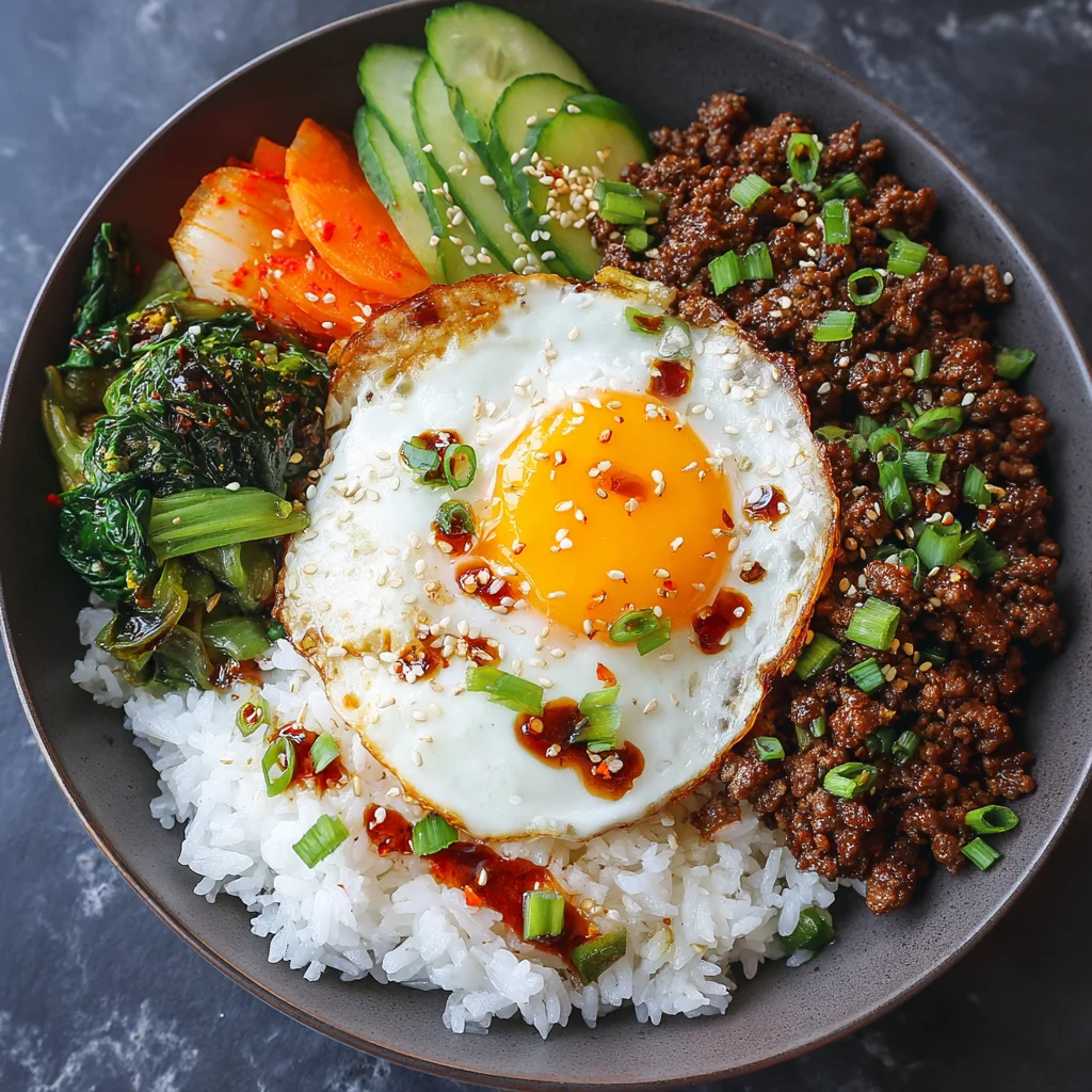 Korean Ground Beef Bowl