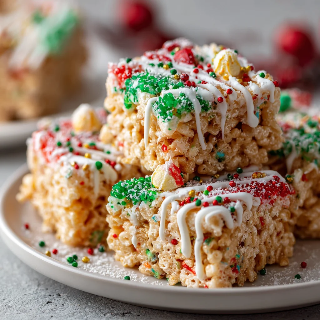 Rice Krispie Treats Christmas