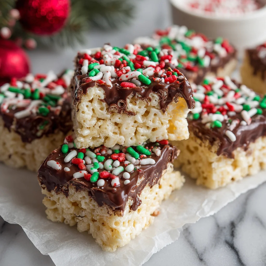 Rice Krispie Treats Christmas