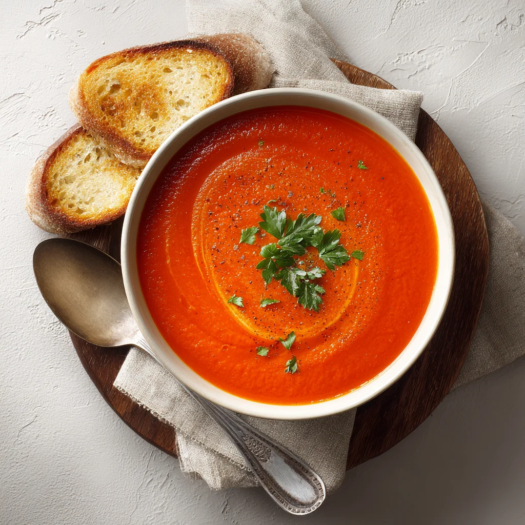 Sheet Pan Tomato Soup