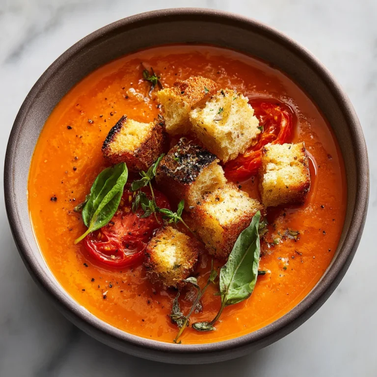 Sheet Pan Tomato Soup
