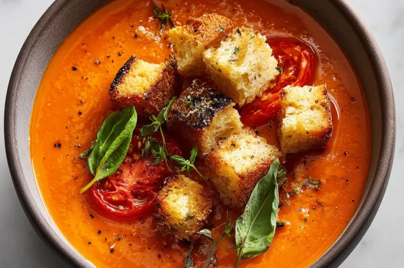 Sheet Pan Tomato Soup Recipe