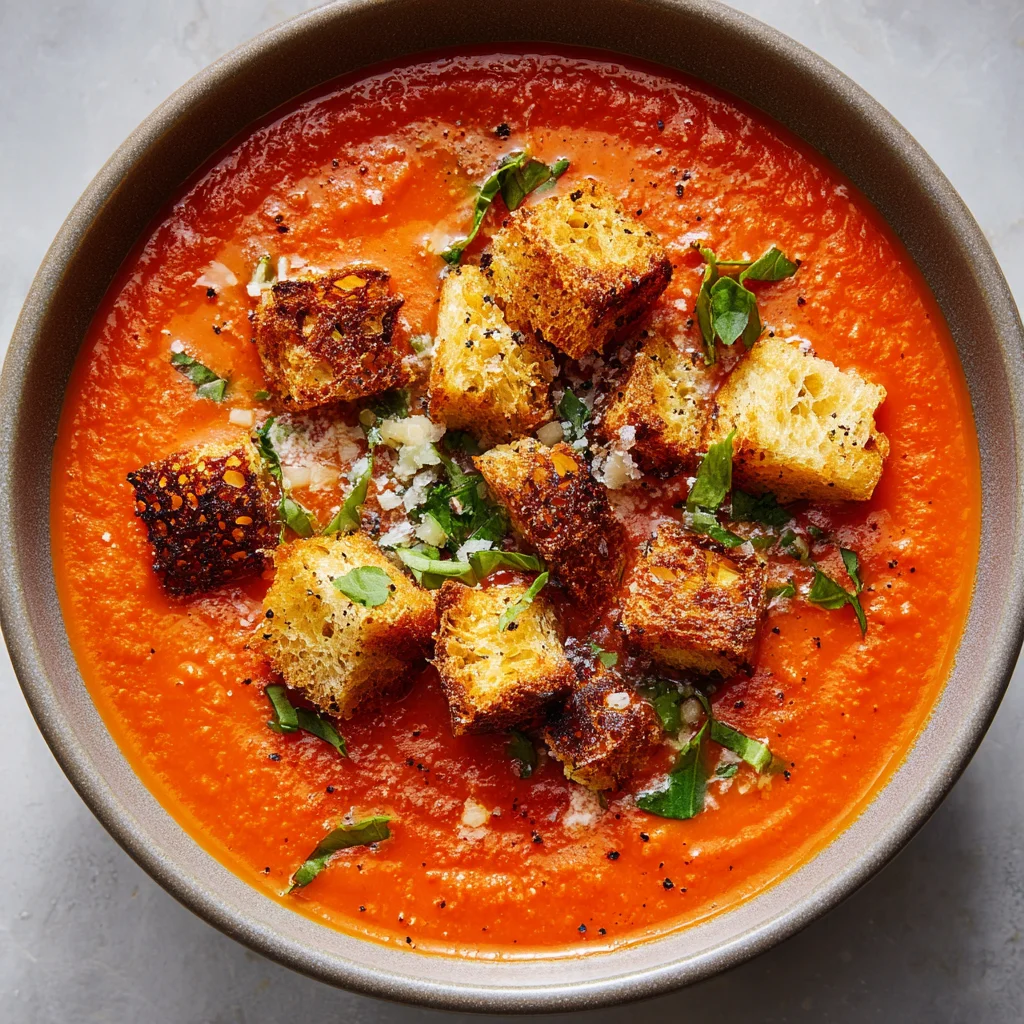 Sheet Pan Tomato Soup