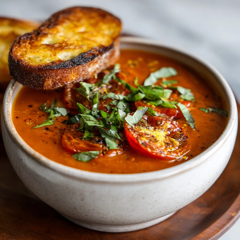 Sheet Pan Tomato Soup