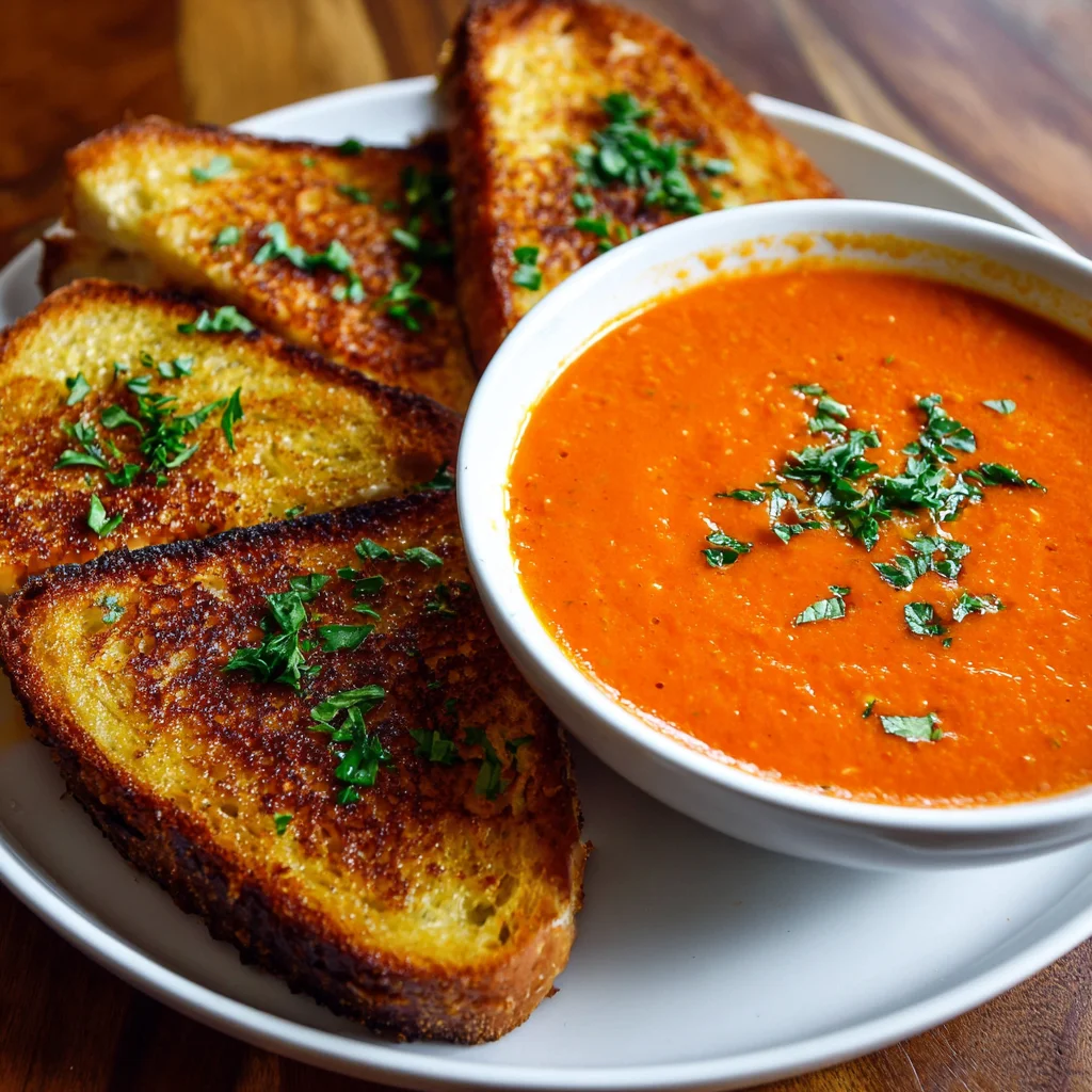 Sheet Pan Tomato Soup