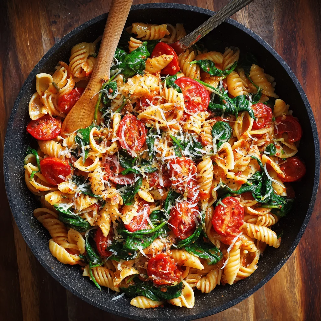Spinach Tomato Pasta