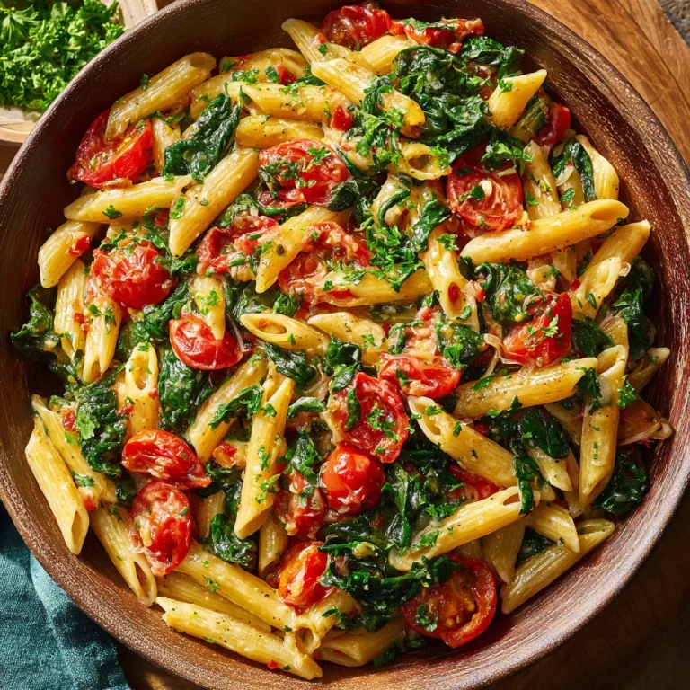 Spinach Tomato Pasta