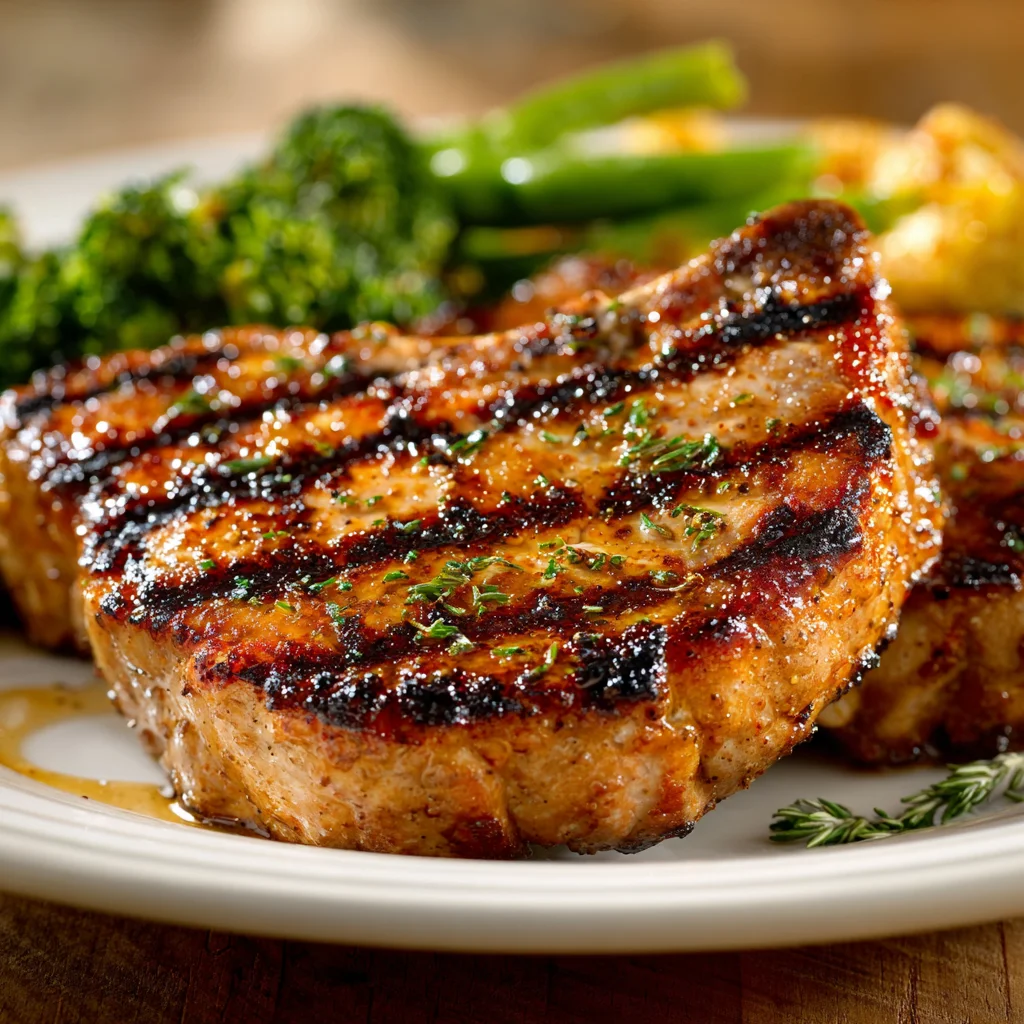 Texas Roadhouse-Style Grilled Pork Chops