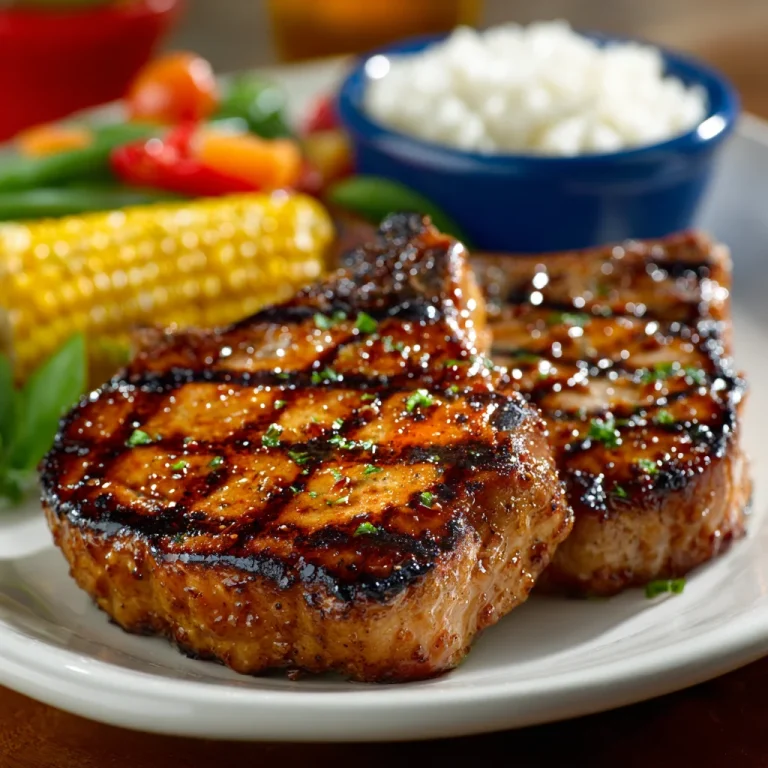 Texas Roadhouse-Style Grilled Pork Chops
