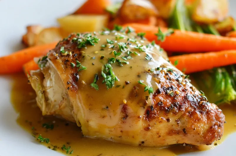 Crockpot Chicken & Gravy Recipe