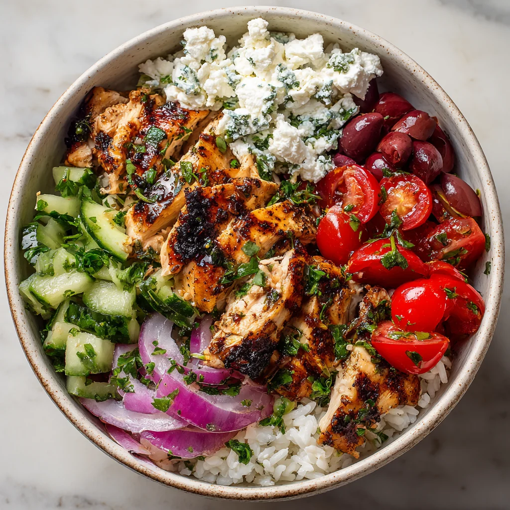 Mediterranean Chicken Bowls