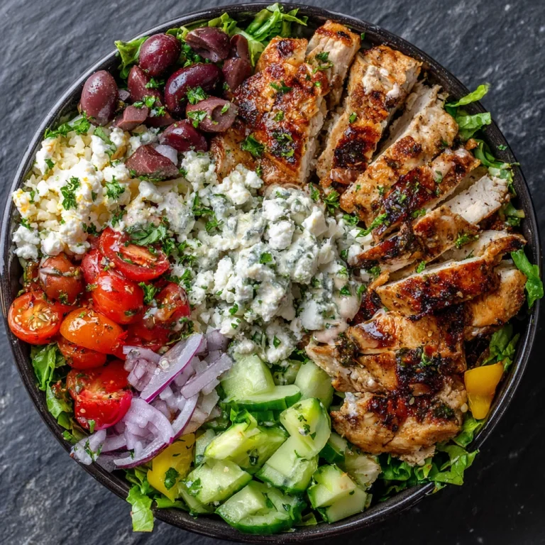 Mediterranean Chicken Bowls
