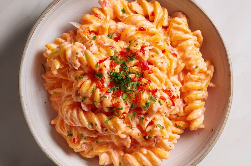 Pink Sauce Pasta Recipe