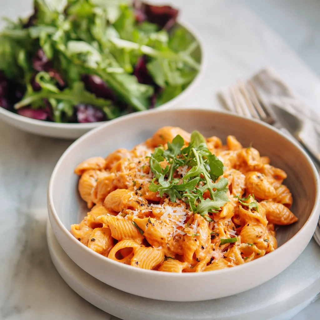 Pink Sauce Pasta Recipe