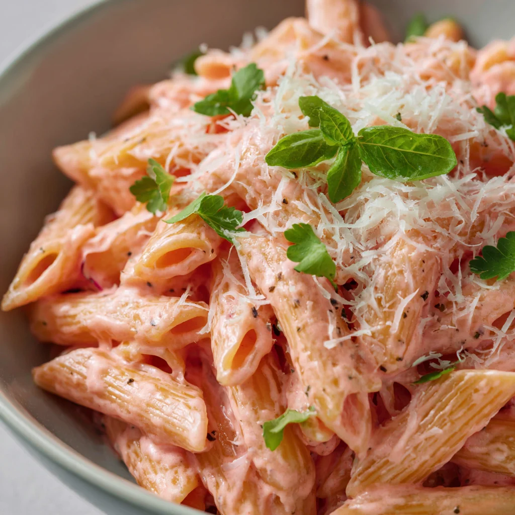 Pink Sauce Pasta Recipe