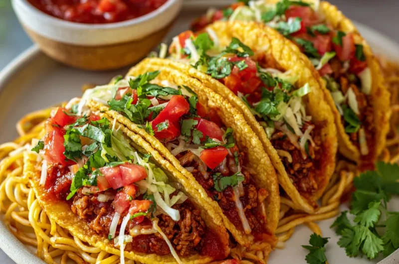 Spaghetti Tacos Recipe