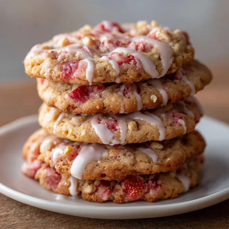 Strawberry Crunch Cookies