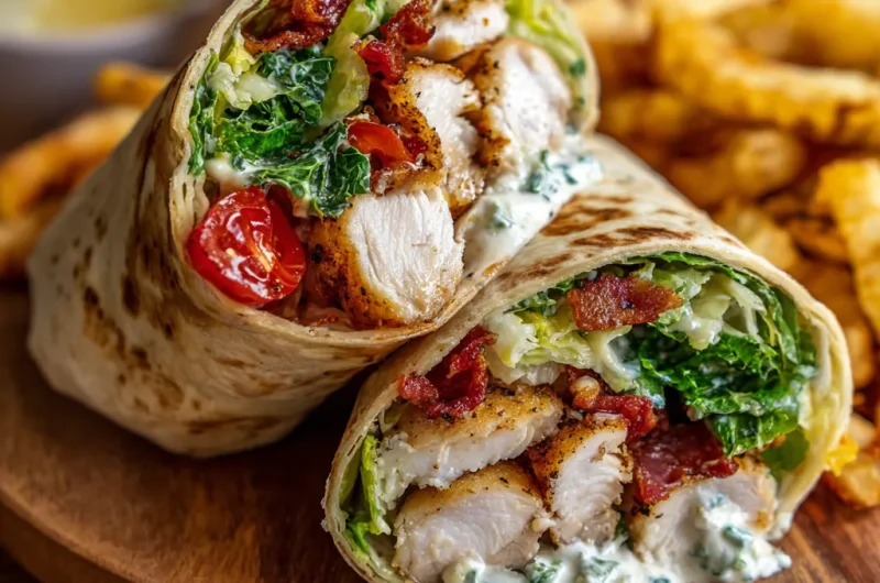Chicken Caesar Wrap Recipe