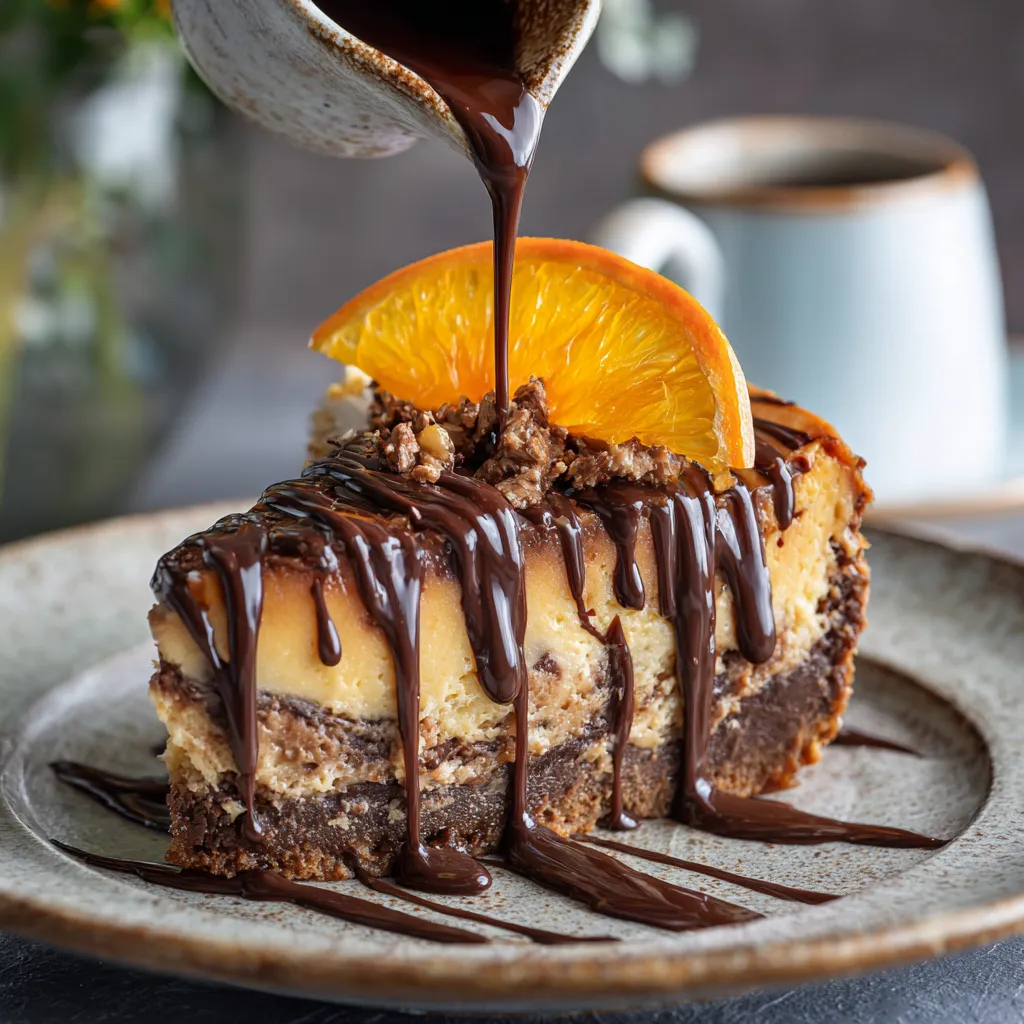 Chocolate Orange Cheesecake