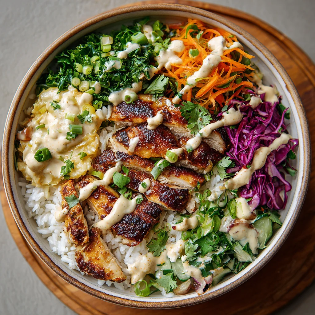 Coconut Chicken Rice Bowl
