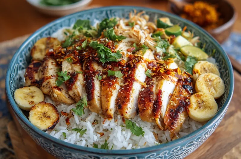 Coconut Chicken Rice Bowl Recipe